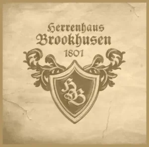 Hauswappen komplett von 1801 Herrenhaus Brookhusen